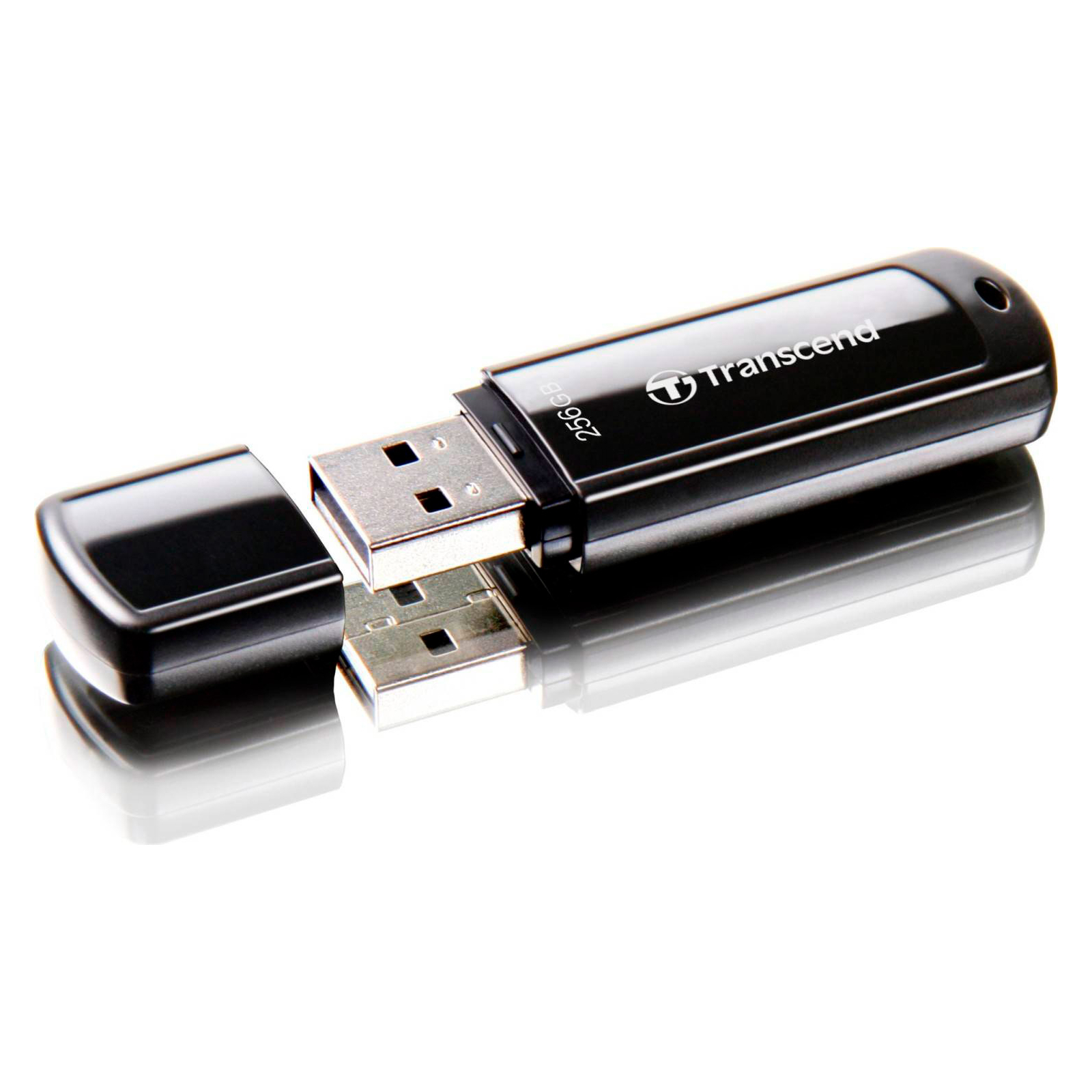 USB флеш накопичувач Transcend 256GB JetFlash 700 Black USB 3.1 (TS256GJF700) зображення 2