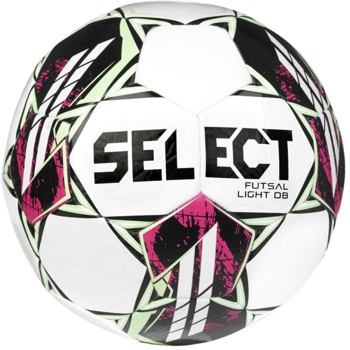 М'яч футзальний Select Light DB v22 біло-зелений Уні 4 (5703543298389)