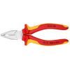 Плоскогубці KNIPEX комбіновані діелектричні VDE (03 06 160) зображення 3