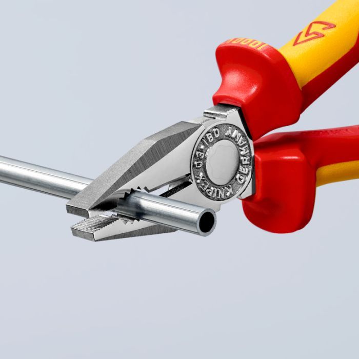 Плоскогубці KNIPEX комбіновані діелектричні VDE (03 06 160) зображення 6