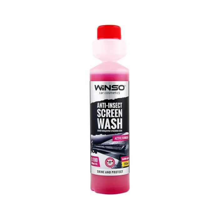 Омыватель автомобильный WINSO Anti-Insect Screen Wash Bubble Gum 250мл (825001)