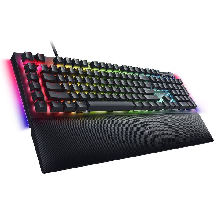 Клавиатура Razer BlackWidow V4 Green Switch USB RU Black (RZ03-04690100-R3M1) изображение 2