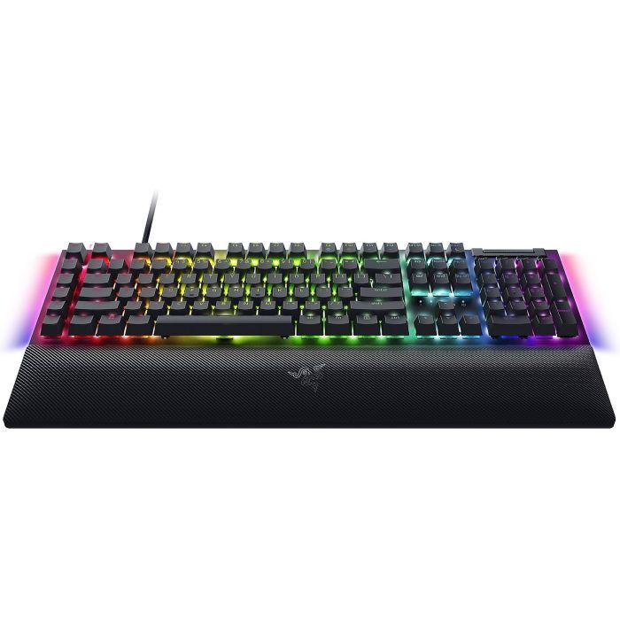 Клавиатура Razer BlackWidow V4 Green Switch USB RU Black (RZ03-04690100-R3M1) изображение 3
