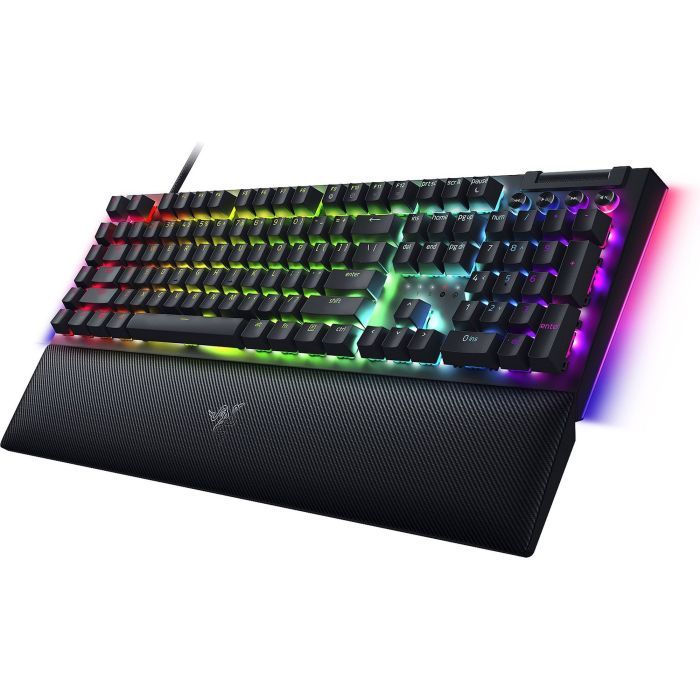 Клавиатура Razer BlackWidow V4 Green Switch USB RU Black (RZ03-04690100-R3M1) изображение 4