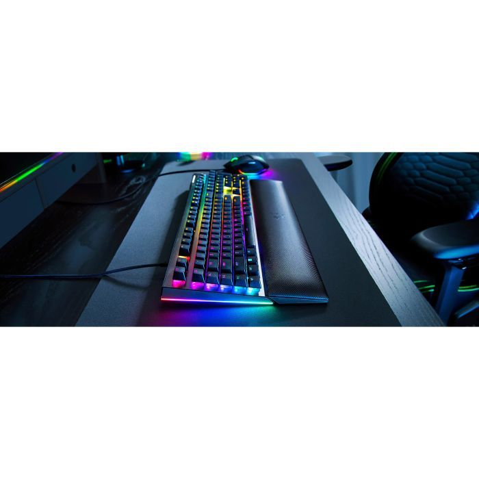 Клавиатура Razer BlackWidow V4 Green Switch USB RU Black (RZ03-04690100-R3M1) изображение 6