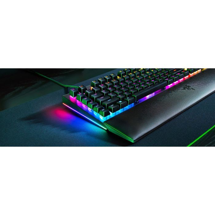Клавиатура Razer BlackWidow V4 Green Switch USB RU Black (RZ03-04690100-R3M1) изображение 7