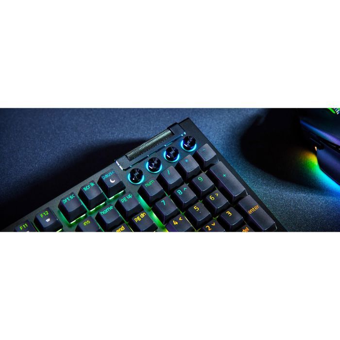 Клавиатура Razer BlackWidow V4 Green Switch USB RU Black (RZ03-04690100-R3M1) изображение 9