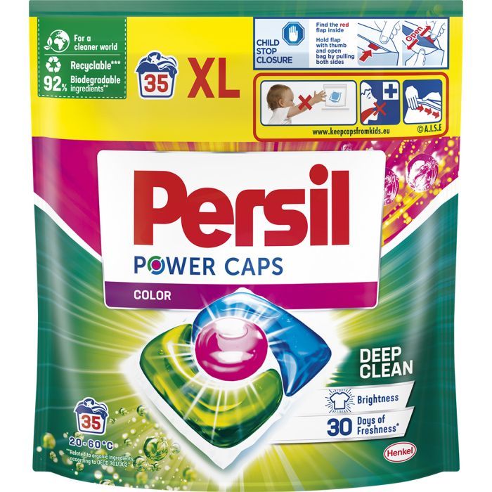 Капсули для прання Persil Power Caps Color Deep Clean 44 шт. (9000101805161)