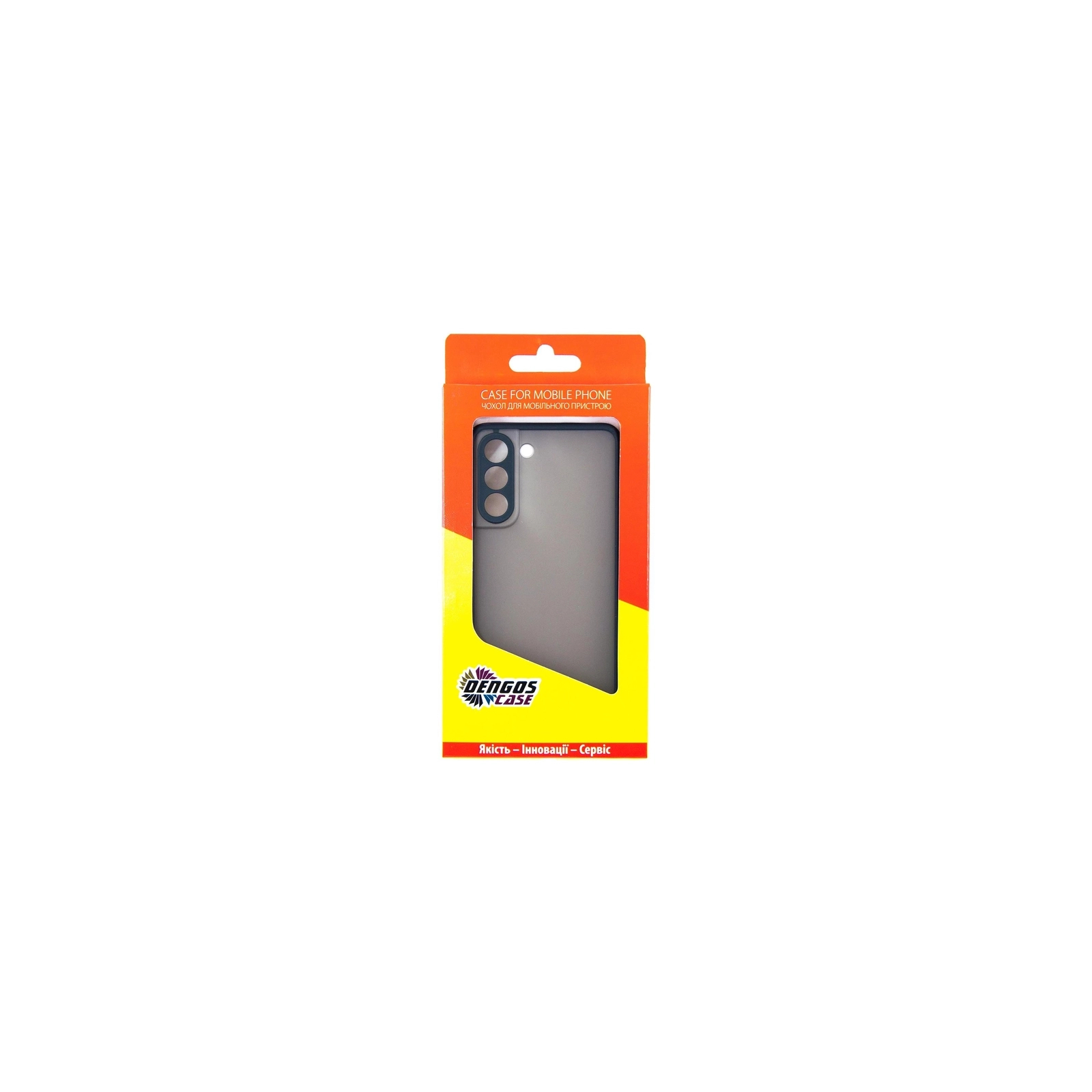 Чехол для мобильного телефона Dengos Kit for Samsung Galaxy S21 FE case + glass (Black) (DG-KM-27) изображение 4