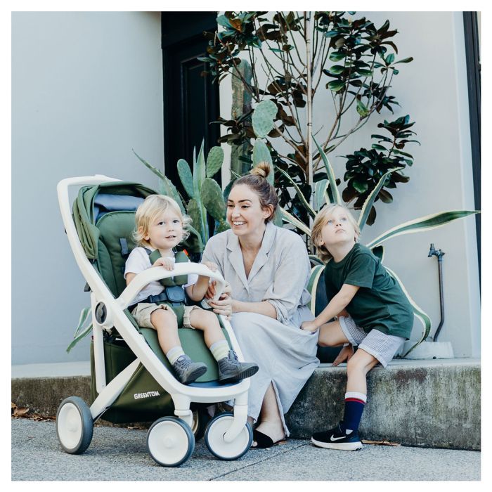 Коляска Greentom Classic Sage-White (8719323770836) изображение 5