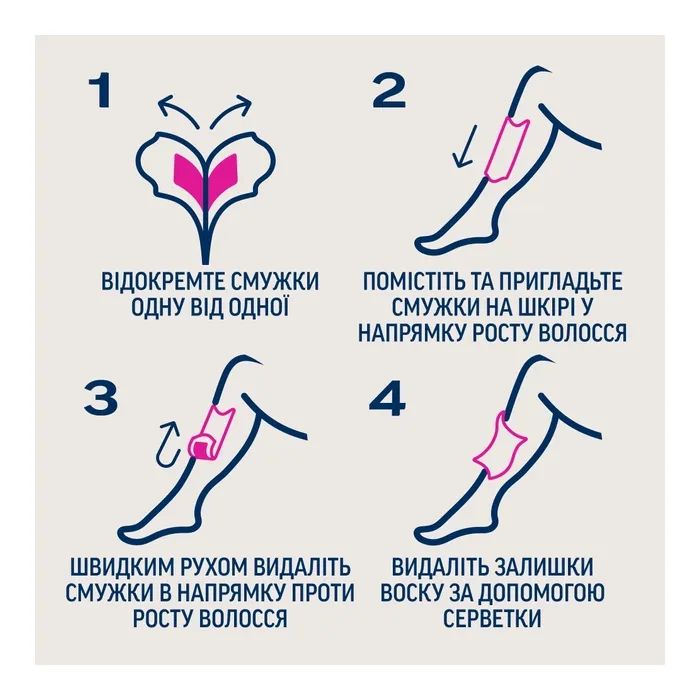 Восковые полоски Veet Professional для нормальной кожи с Маслом ши 12 шт. (4053700292455) изображение 5
