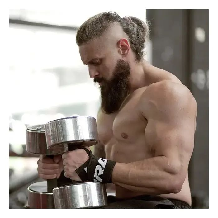 Бинт для спорту RDX W2 Gym Wrist Wraps Pink Pro (WAH-W2P) зображення 5