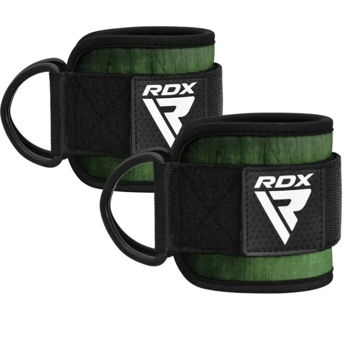 Манжета для тяги RDX A4 Gym Ankle Pro Black Pair (WAN-A4B-P)