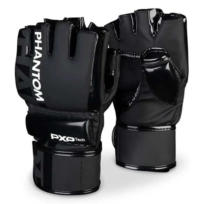 Перчатки для MMA Phantom Apex Hybrid Black S/M (PHMMAG2022-SM)