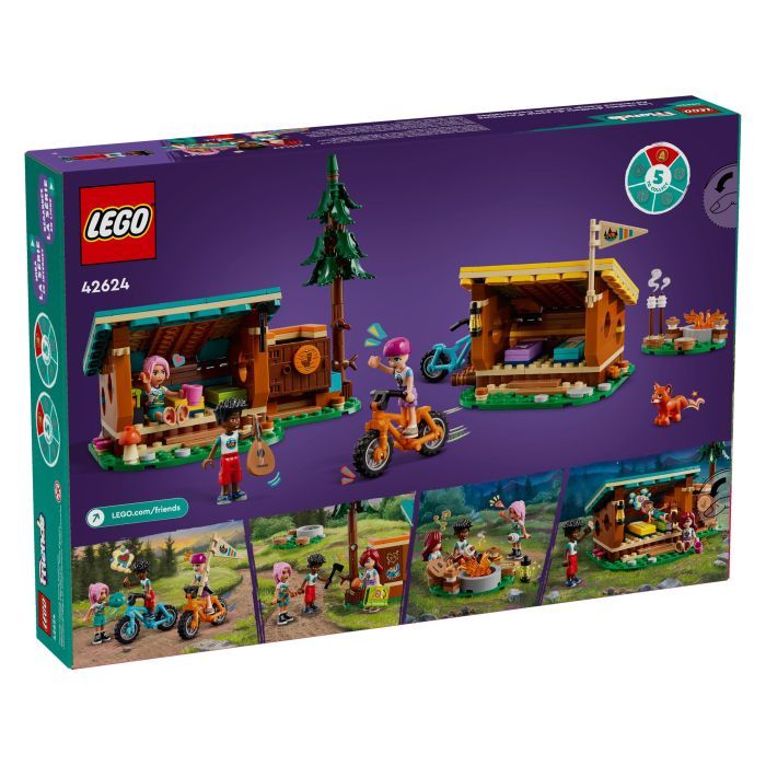 Конструктор LEGO Friends Уютные домики в приключенческом лагере (42624) изображение 7