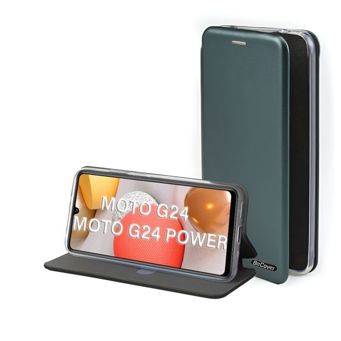 Чехол для мобильного телефона BeCover Exclusive Motorola Moto G24/G24 Power Black (710726)