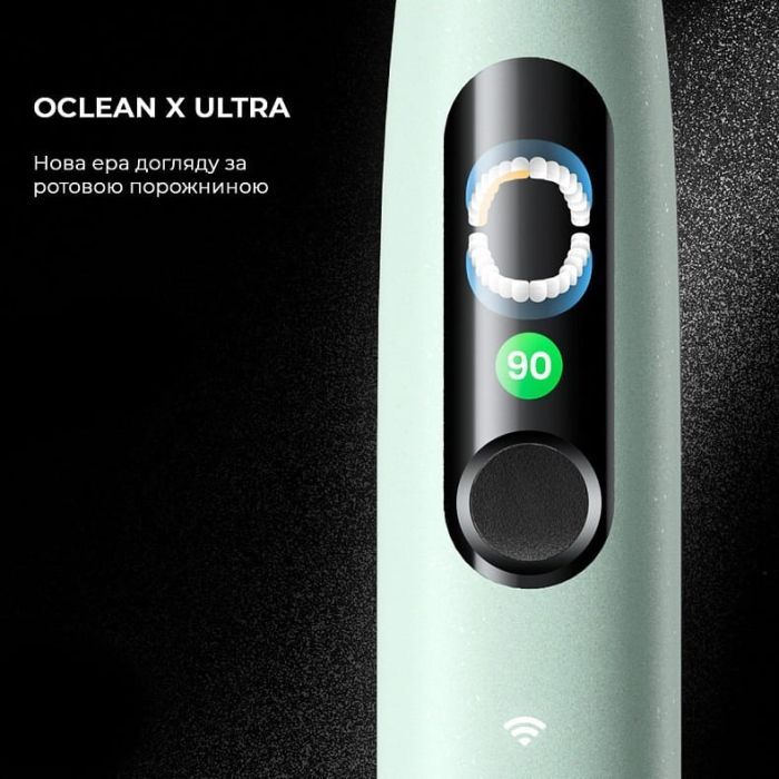 Електрична зубна щітка Oclean X Ultra Set Green (6970810553505) зображення 2