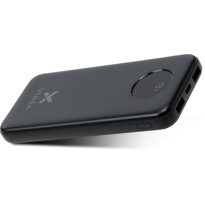 Батарея универсальная Vinga 20000 mAh 22.5W Display Black (VPBB2022) изображение 2