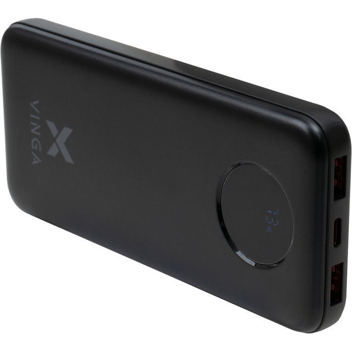 Батарея универсальная Vinga 20000 mAh 22.5W Display Black (VPBB2022) изображение 6