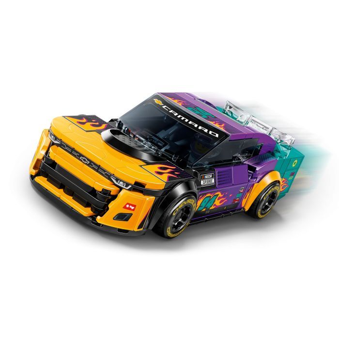 Конструктор LEGO Speed Champions NASCAR Next Gen Chevrolet Camaro ZL1, 328 деталей (76935) изображение 7