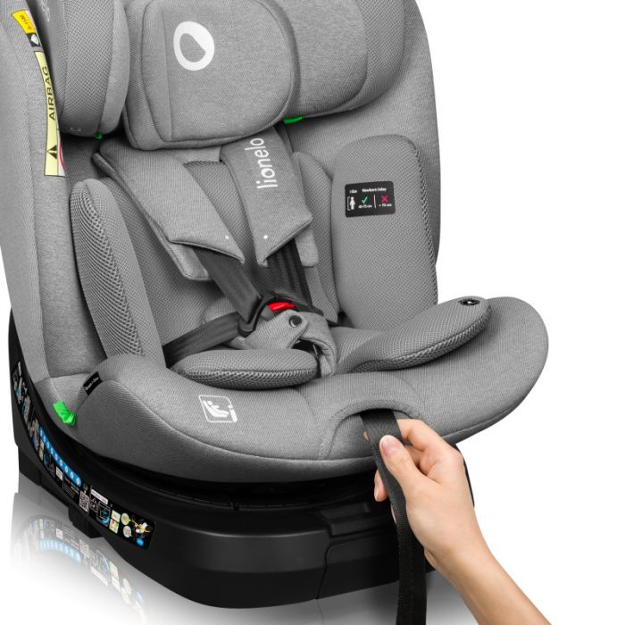 Автокресло Lionelo Brave I-size Black Carbon (LO-BRAVE I-SIZE BLACK CARBON) изображение 11