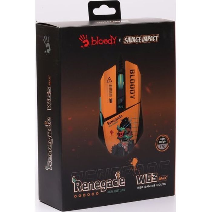 Мышка A4Tech W63 Max USB Renegade Midnight (4711422003710) изображение 11