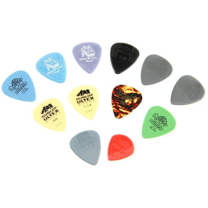 Медиатор Jim Dunlop Guitar Pick MD/HV Variety Pack 12 шт. (PVP102) изображение 3