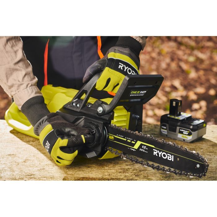Ланцюгова пила Ryobi ONE+ HP RY18CSX30A-150 18В, 5Ah, 30см, 3.2кг (5133005466) зображення 10
