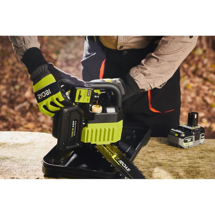 Ланцюгова пила Ryobi ONE+ HP RY18CSX30A-150 18В, 5Ah, 30см, 3.2кг (5133005466) зображення 11