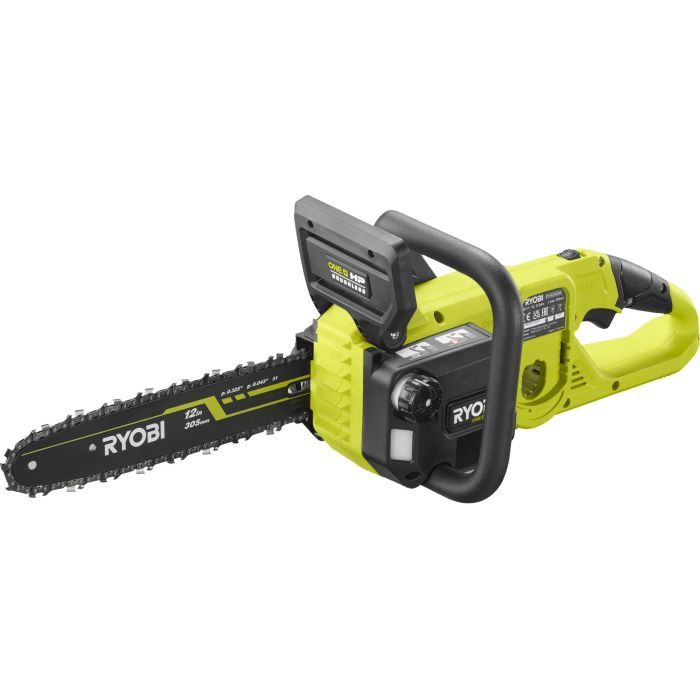 Ланцюгова пила Ryobi ONE+ HP RY18CSX30A-150 18В, 5Ah, 30см, 3.2кг (5133005466) зображення 4