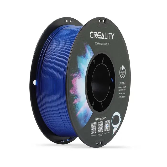 Пластик для 3D-принтера Creality PETG 1.75мм, white, 4x1кг (3301030085)