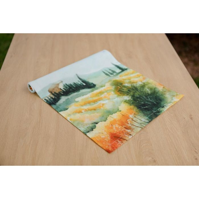 Доріжка на стіл Прованс Деревця 40х130 (036896) зображення 5