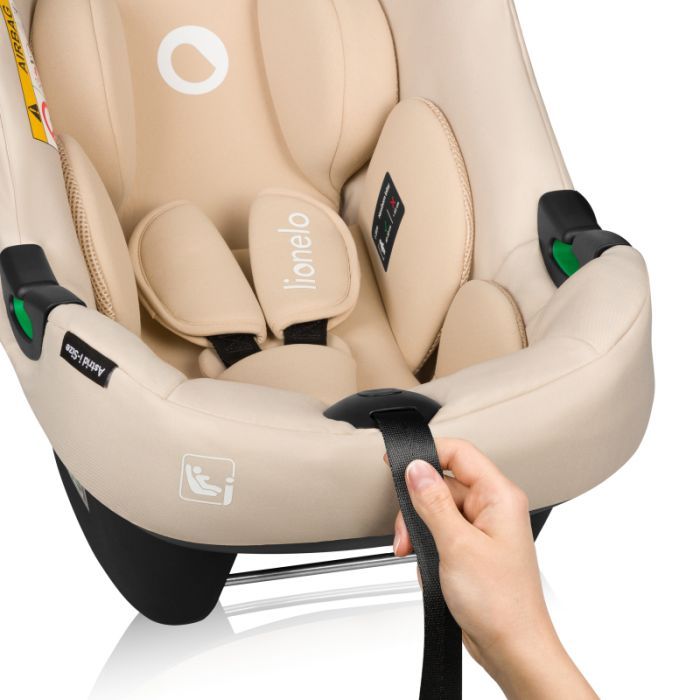 Автокресло Lionelo Astrid I-Size Set Beige Sand (LO-ASTRID I-SIZE SET BEIGE SAND) изображение 5