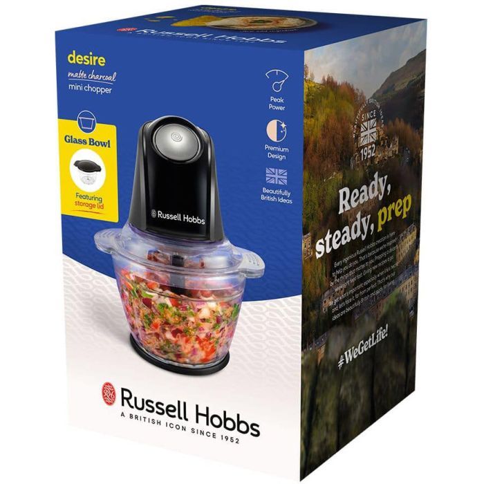 Подрібнювач Russell Hobbs Desire Matte Charcoal (27131-56) зображення 3