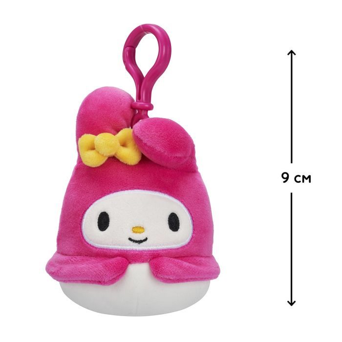 Мягкая игрушка Squishmallows на клипсе - Моя Мелоди 9 см (SQSN00271) изображение 2