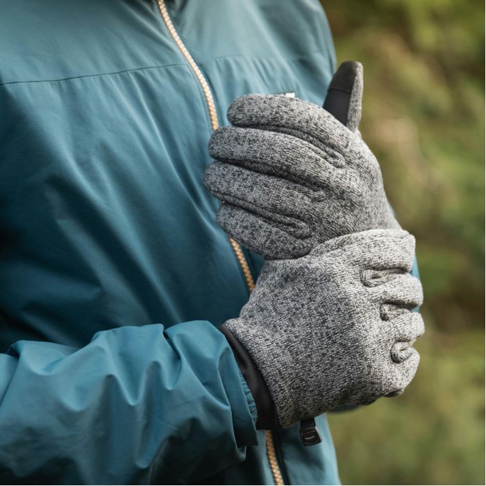 Рукавицы Trekmates Tobermory Dry Glove TM-005673 dark grey marl - M - сірий (015.1532) изображение 6