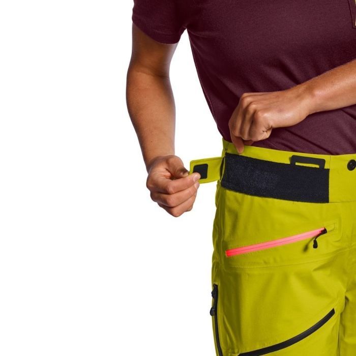 Штани Ortovox 3L Deep Shell Pants Wms dirty daisy - L - жовтий (025.001.0114) зображення 4