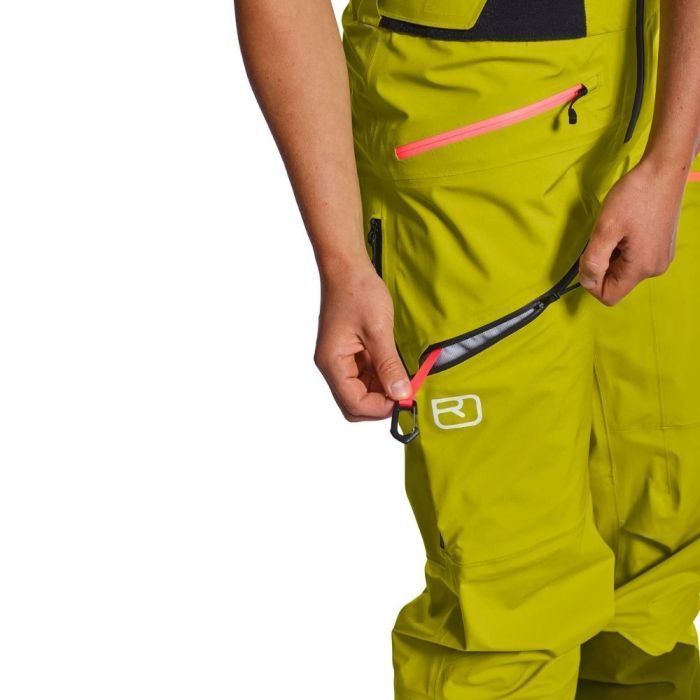 Штани Ortovox 3L Deep Shell Pants Wms dirty daisy - L - жовтий (025.001.0114) зображення 5