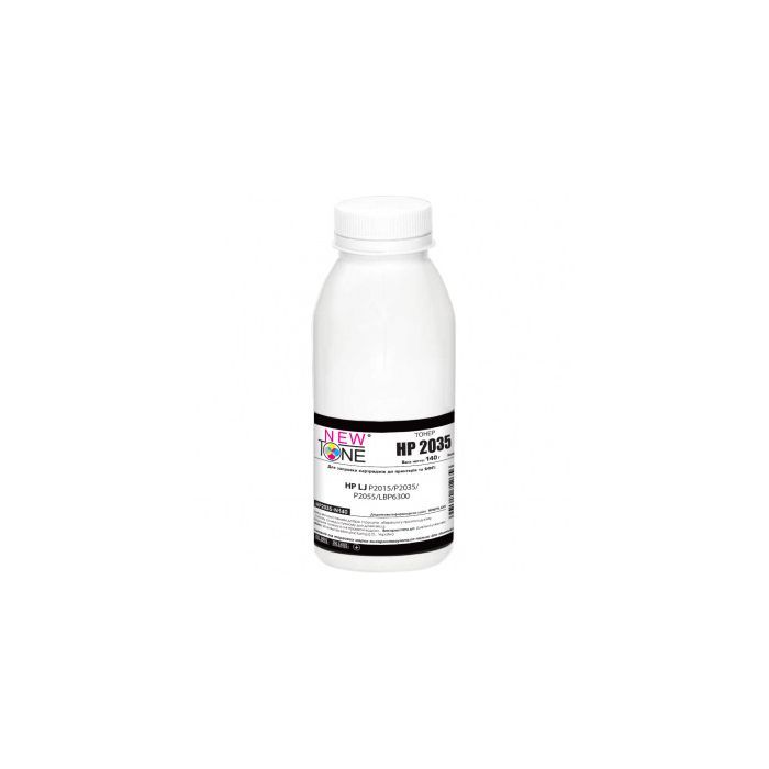 Тонер HP LJ P2015/P2035/P2055/LBP6300, 140g Black NewTone (HP2035-N140)