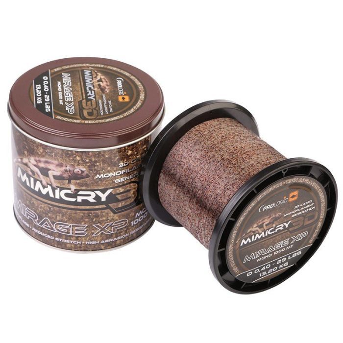 Леска Prologic Mimicry Mirage XP 1000m 13lbs 6.2kg 0.28mm Camo (1846.05.46) изображение 2