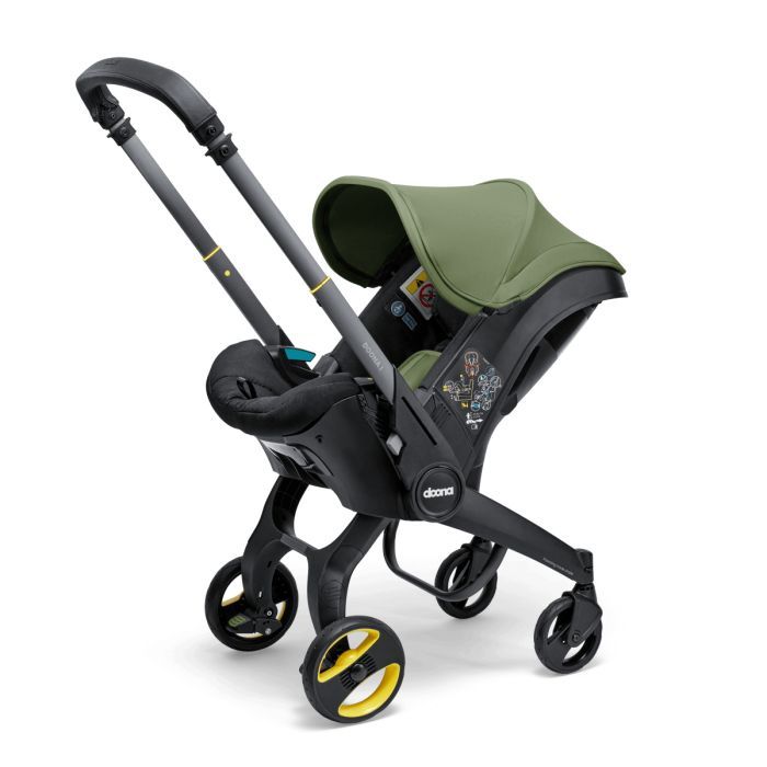 Автокресло Doona I Infant Car Seat гр. 0+ 0-13 кг / Nitro Black (SP350-20-043-015) изображение 8