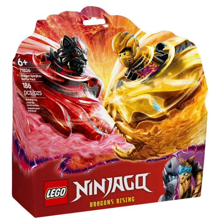Конструктор LEGO Ninjago Боевой набор дракона Спин-джитсу (71826)