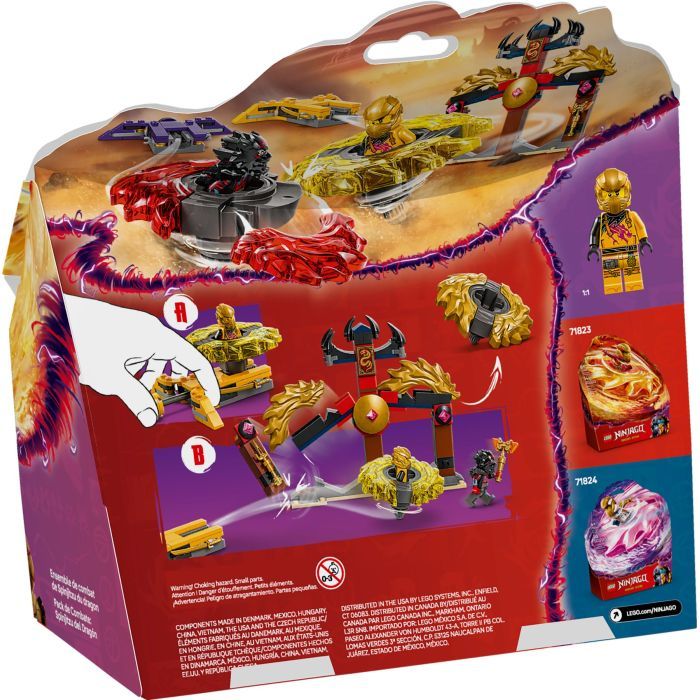 Конструктор LEGO Ninjago Боевой набор дракона Спин-джитсу (71826) изображение 6