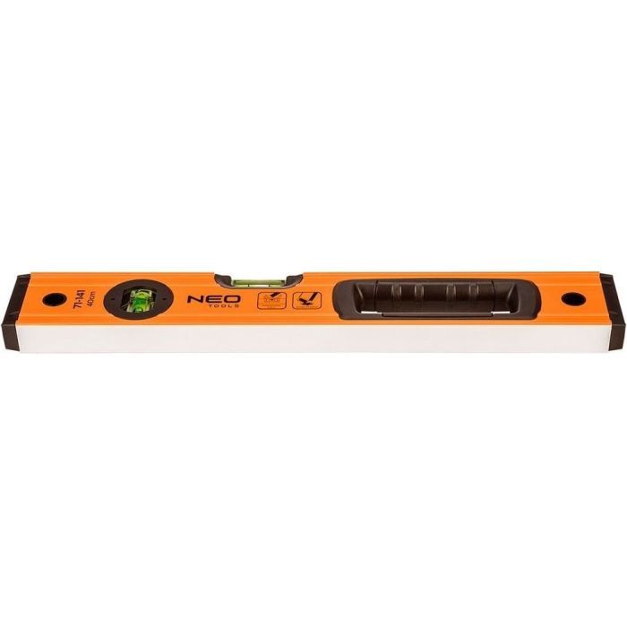 Рівень Neo Tools S 400 алюмінієвий, 40 см, 3 капсули, 1 отвір для рук (71-141) зображення 2
