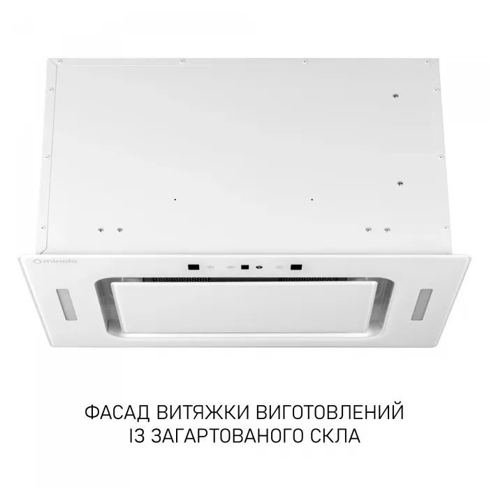 Витяжка кухонна Minola BGH 5877 WH зображення 2
