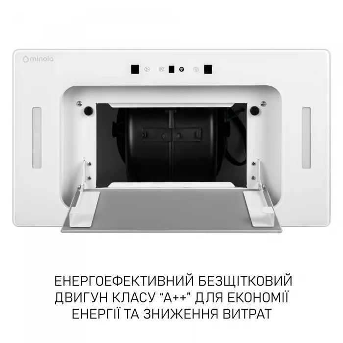 Витяжка кухонна Minola BGH 5877 WH зображення 4