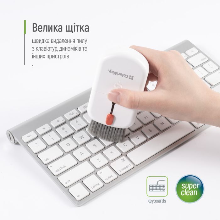 Універсальний чистячий набір ColorWay Cleaning Kit, Multifunctional, 10 in 1 (CW-1111) зображення 10