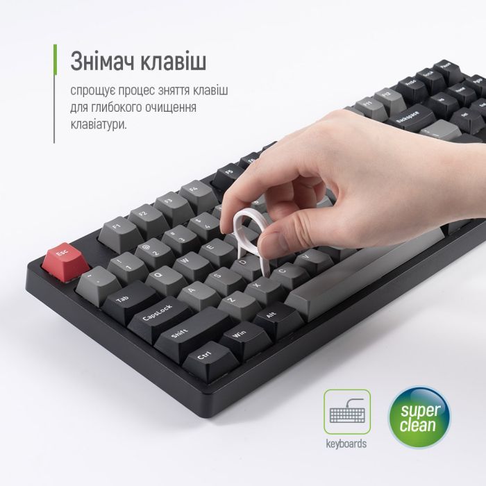 Універсальний чистячий набір ColorWay Cleaning Kit, Multifunctional, 10 in 1 (CW-1111) зображення 11