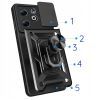 Чехол для мобильного телефона BeCover Military Infinix Smart 9 (X6532) Black (713049) изображение 3