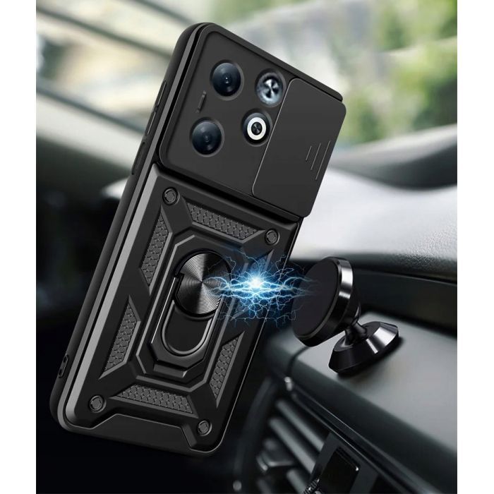 Чехол для мобильного телефона BeCover Military Infinix Smart 9 (X6532) Black (713049) изображение 4